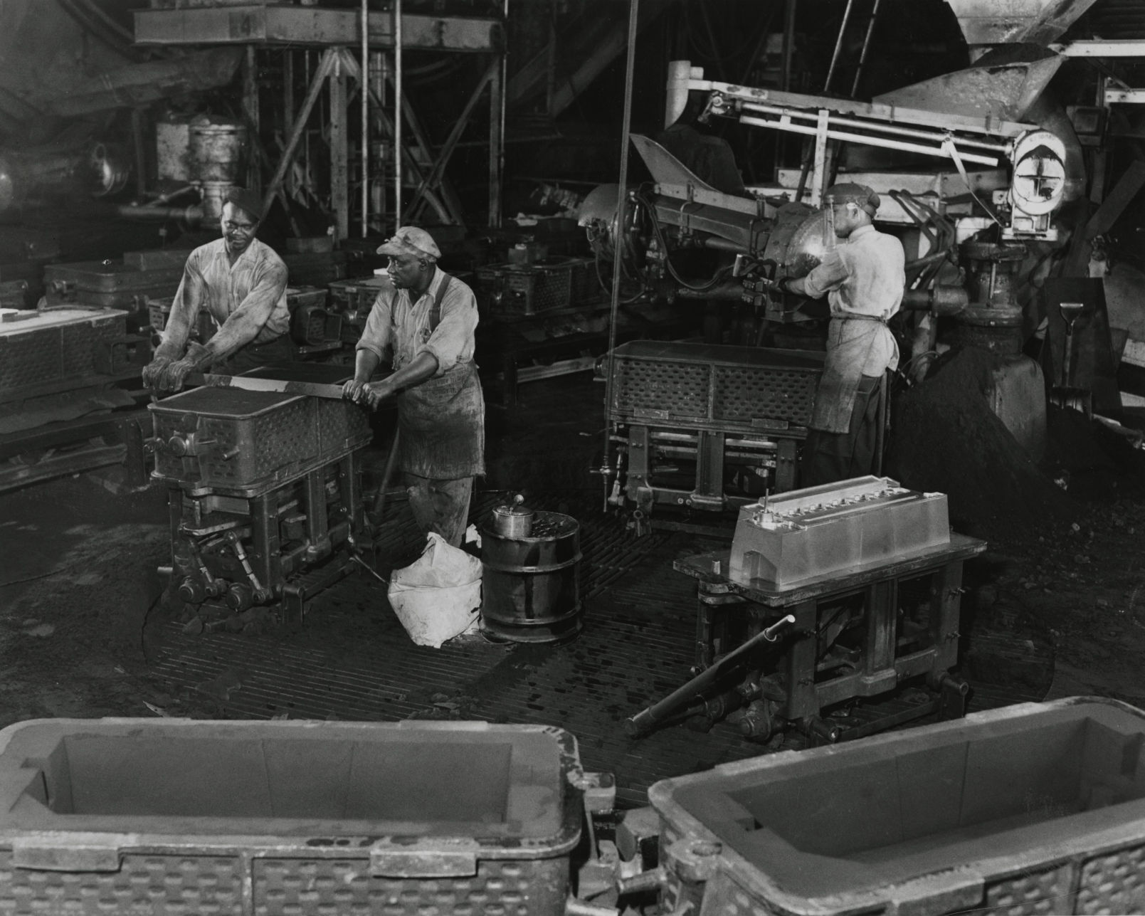 Working at Nash Motors in 1952